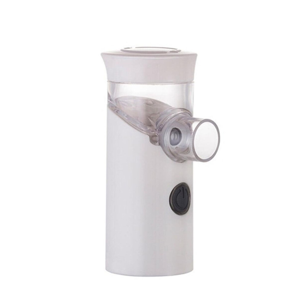 (White) USB Portable Mini Car Air Purifier Negative Ion Fresh Anion Infrared Sensor UV Disinfection Lamp for Home Office