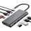 11 In 1 Triple Display USB-C Hub Docking Station Adapter 1