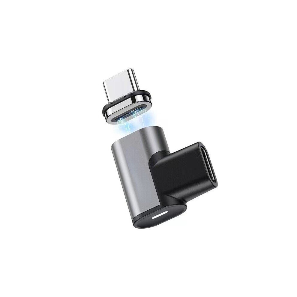100W Type-C To Type-C Fast Charging Magnetic Converter Adapter For Tablet Laptop For Xiaomi Mi 8 Mi 9 Huawei Mate40 P50 Oneplus 9 Pro 3654659014467