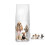 (Deer) Usb Charging Night Light Function Air Humidifier Aromatherapy 3D Embossed Humidifier for Car Desktop - White 5