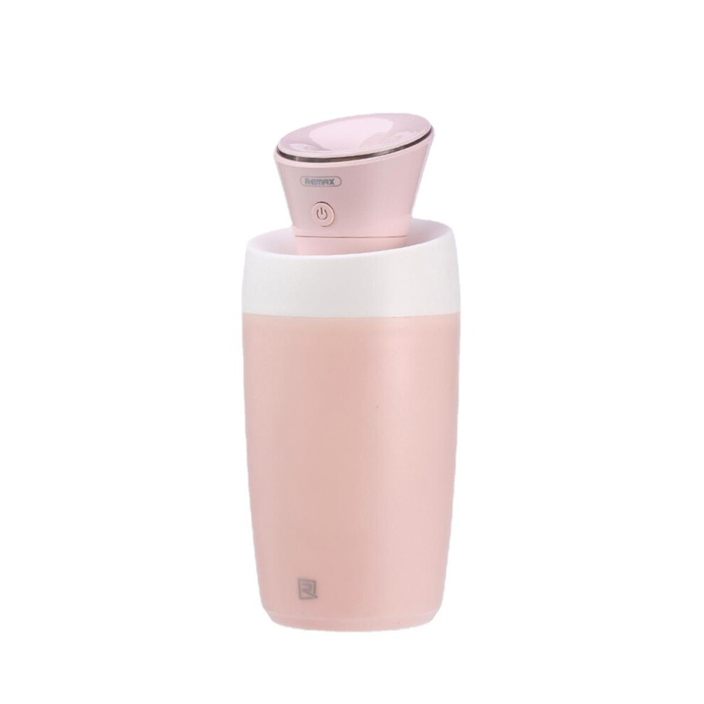 (Pink) Cool Mist Portable Mini USB Humidifier for Baby Bedroom Office Car Desktop