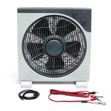 DC12V 11W Portable Solar Clip Fan - 3 Gear Wind Speed, Silent Cooling for Home, Bedroom, Camping (Crocodile Clip)