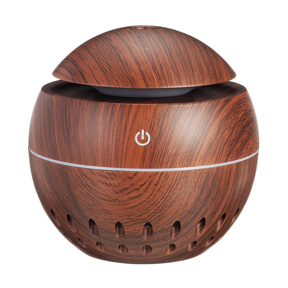 (A) 7 Color Essential Oil Diffuser Humidifier Ultrasonic LED USB Aroma Air Purifier