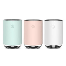 (Green) Sterilization Air Humidifier with Mini Night Light 220ml Ultrasonic Fog Creator Home Office Car