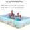 (4#) 1.8/2.1/3.6m Inflatable Swimming Pool With Bottom Layer Cotton 1
