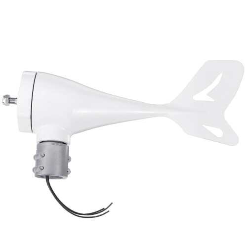 (24V) 200W 12V/24V Wind Turbine 8 Leaves With Controller White Wind Generator 2