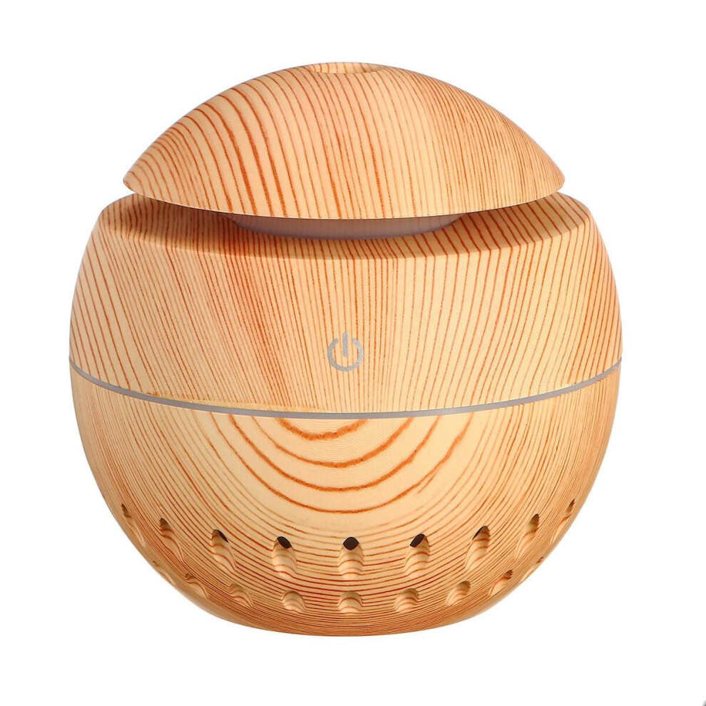 (B) 7 Color Essential Oil Diffuser Humidifier Ultrasonic LED USB Aroma Air Purifier