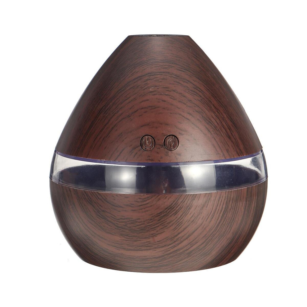 (C) USB LED Aroma Ultrasonic Humidifier 300ML Summer Aromatherapy Essential Oil Air Diffuser Gift