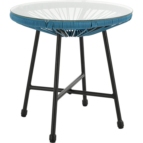 Evre (Teal) EVRE Goa Acapulco Styled Garden Set For Balcony 1