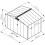 Evre (Dark Grey) EVRE Garden Shed with Weather Resistant Paint 5
