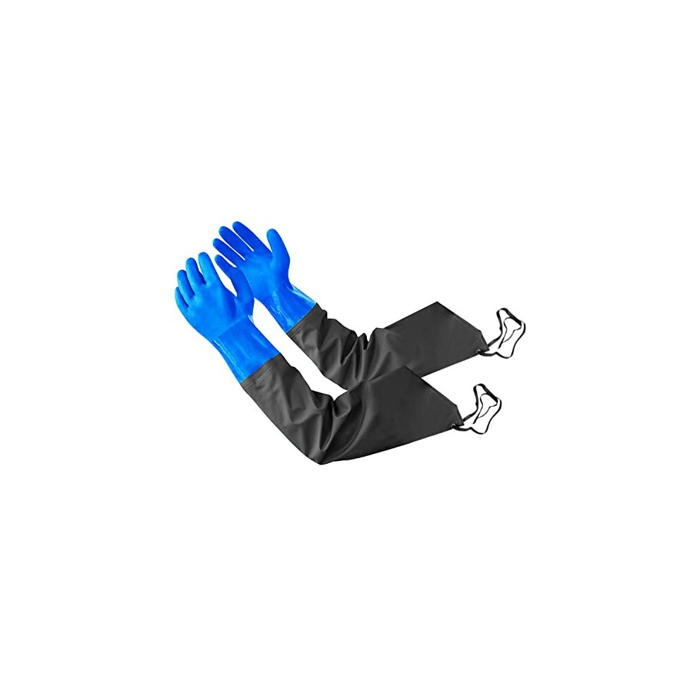 Drain Cleaning Gloves, Eiito 39 Inch Insulated Waterproof Gloves Gauntlets Builders Fishing Drains Trapping Gauntlet Gloves 6407912131251