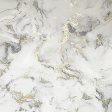 Arthouse Bahia Marble Mono Gold Wallpaper 923001