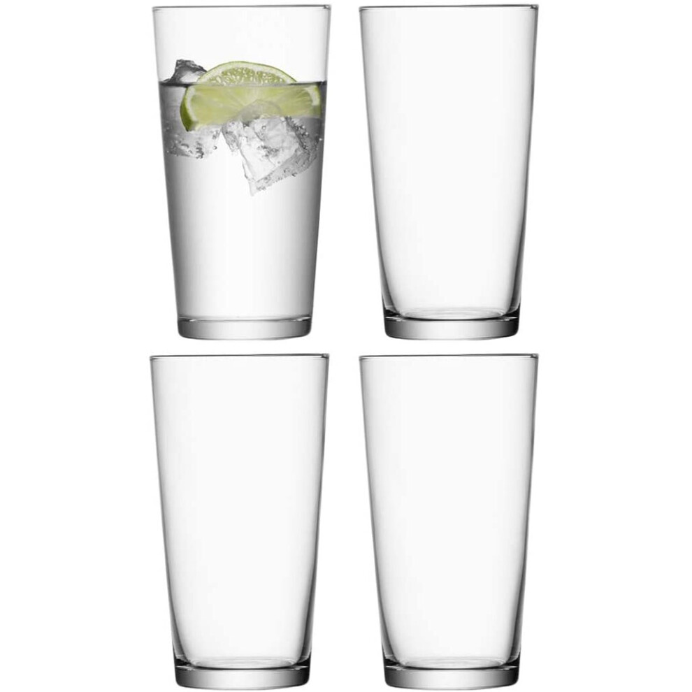 LSA GI19 Gio Juice Glass (large) 320 ml Clear x 4