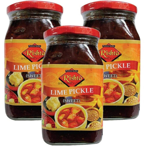(Pack of 3) Rishta Lime Pickle Sweet 450g