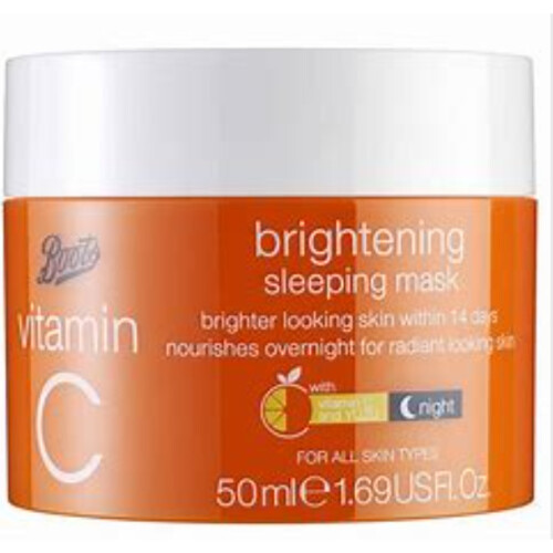 Boots No7 Boots Vitamin C Brightening Sleeping Mask Night 50ml