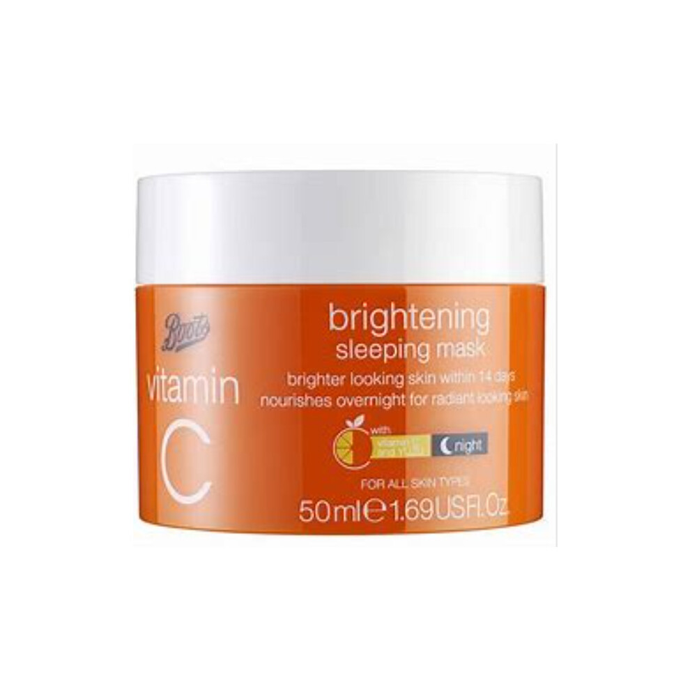 Boots Vitamin C Brightening Sleeping Mask Night 50ml