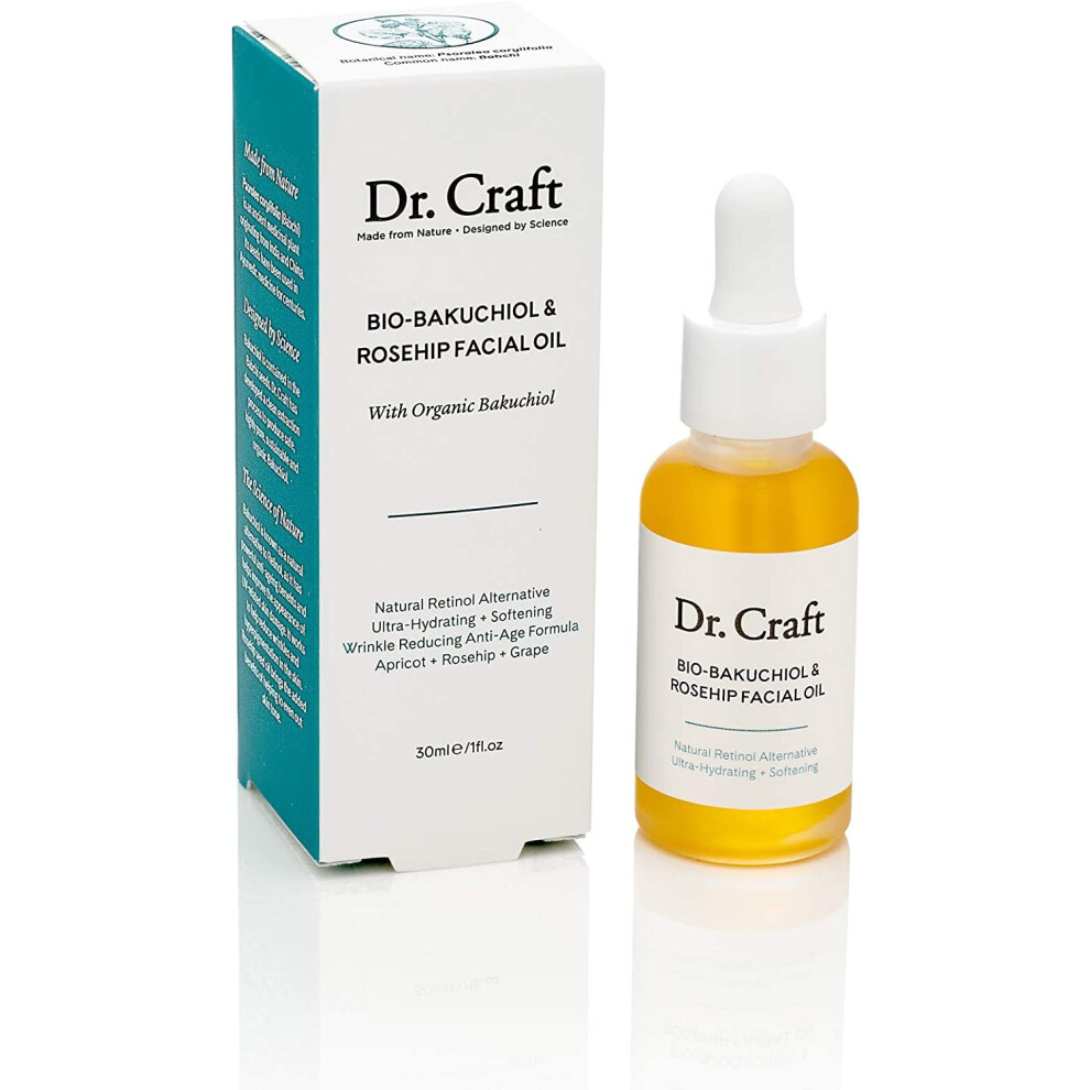 Dr. Craft Bio-Bakuchiol & Rosehip Facial Oil 30Ml