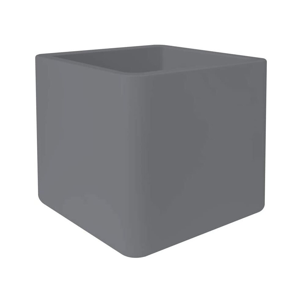 Elho Pure Soft Brick Planter, Grey-image-OPC-P9222XD-NEW
