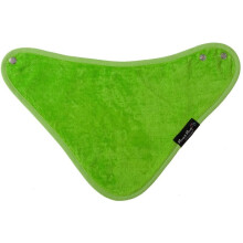 Mum2Mum Bandana Wonder Bib - Lime Green - Super Absorbent - Protects Against Eczema - 100% Cotton