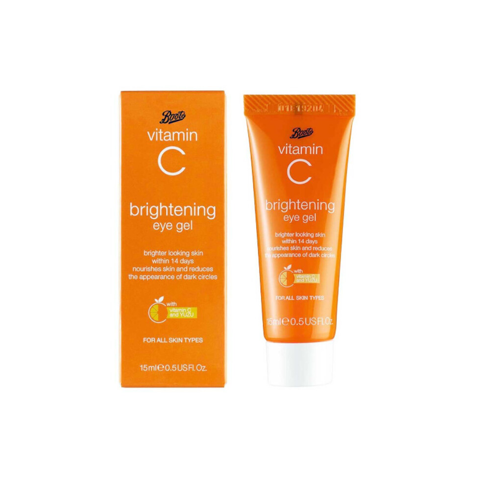 boots vitamin c brightening eye gel 15ml