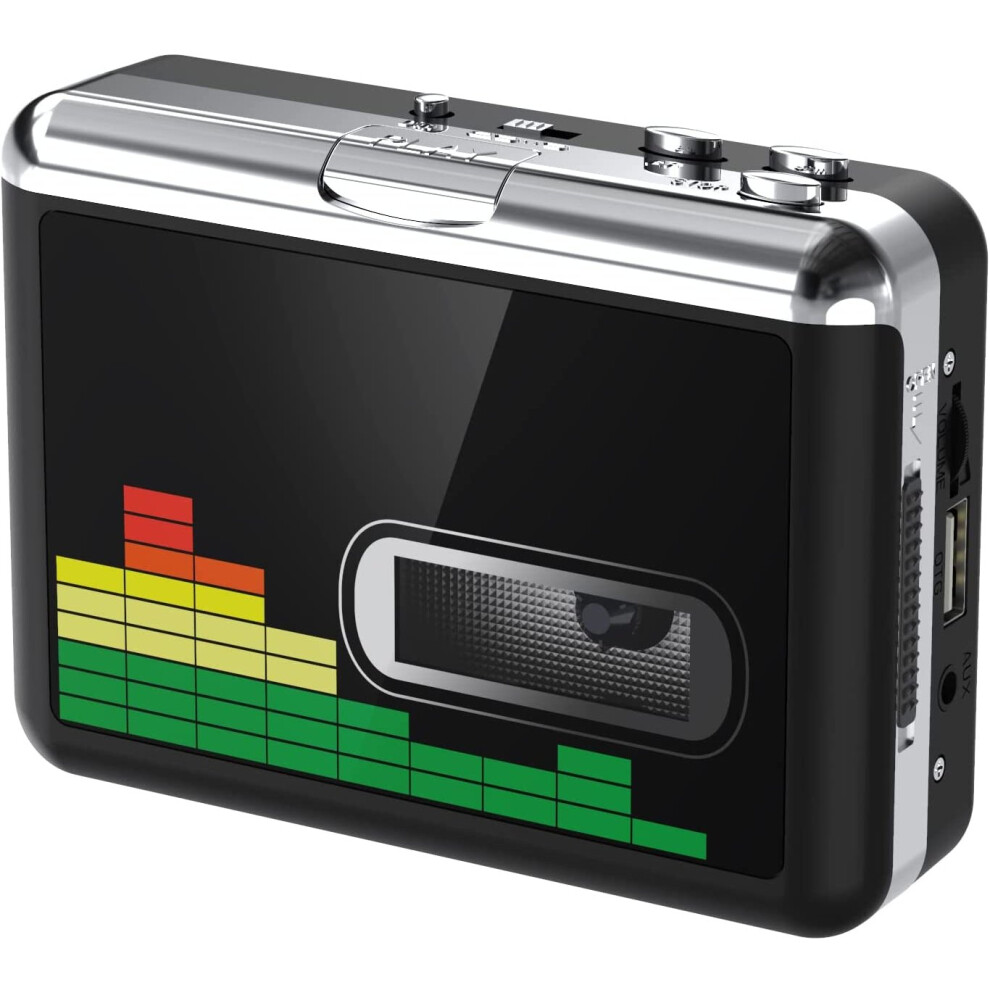 Digitnow Usb Cassette Player Tape To Mp3 Converter, Portable Walkman