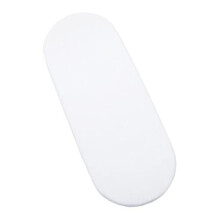 100% Cotton Moses Basket Fitted Sheet/Baby Jersey Oval Shape Sheets - White