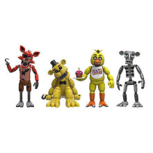 4 stuks FNAF Five Nights at Freddy's actiefiguren Model speelgoed Kids Gift