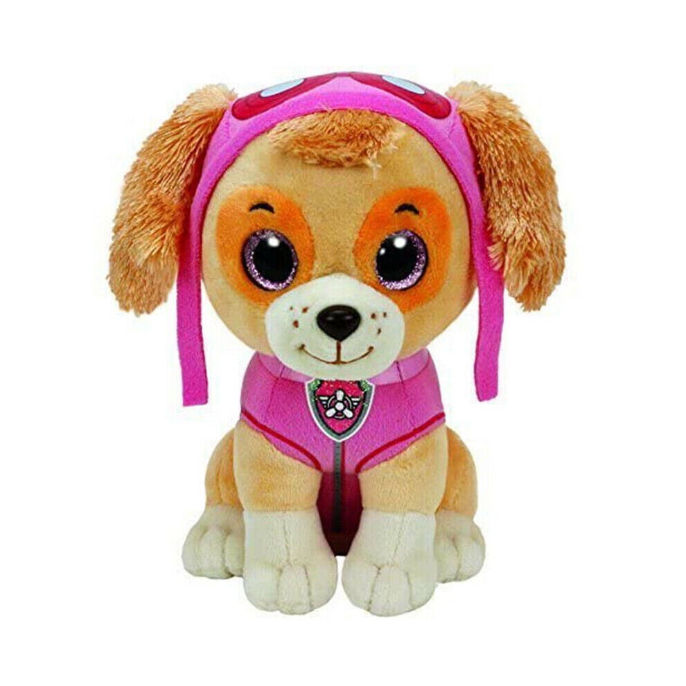 (Skye 16cm) TY PAW PATROL PLUSH TOY ROCKY SKYE MARSHALL RUBBLE Kids Gifts