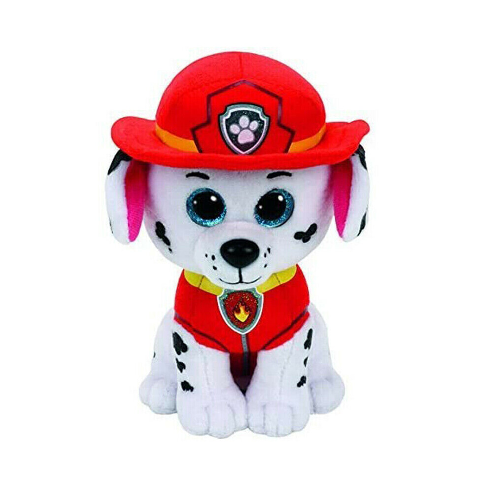 (Marshall 16cm) TY PAW PATROL PLUSH TOY ROCKY SKYE MARSHALL RUBBLE Kids Gifts