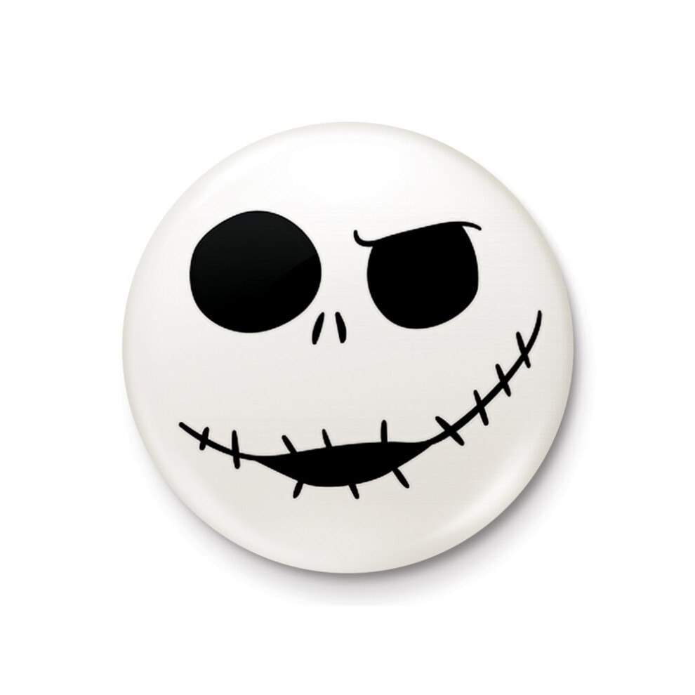 Nightmare Before Christmas Jack Skull Badge