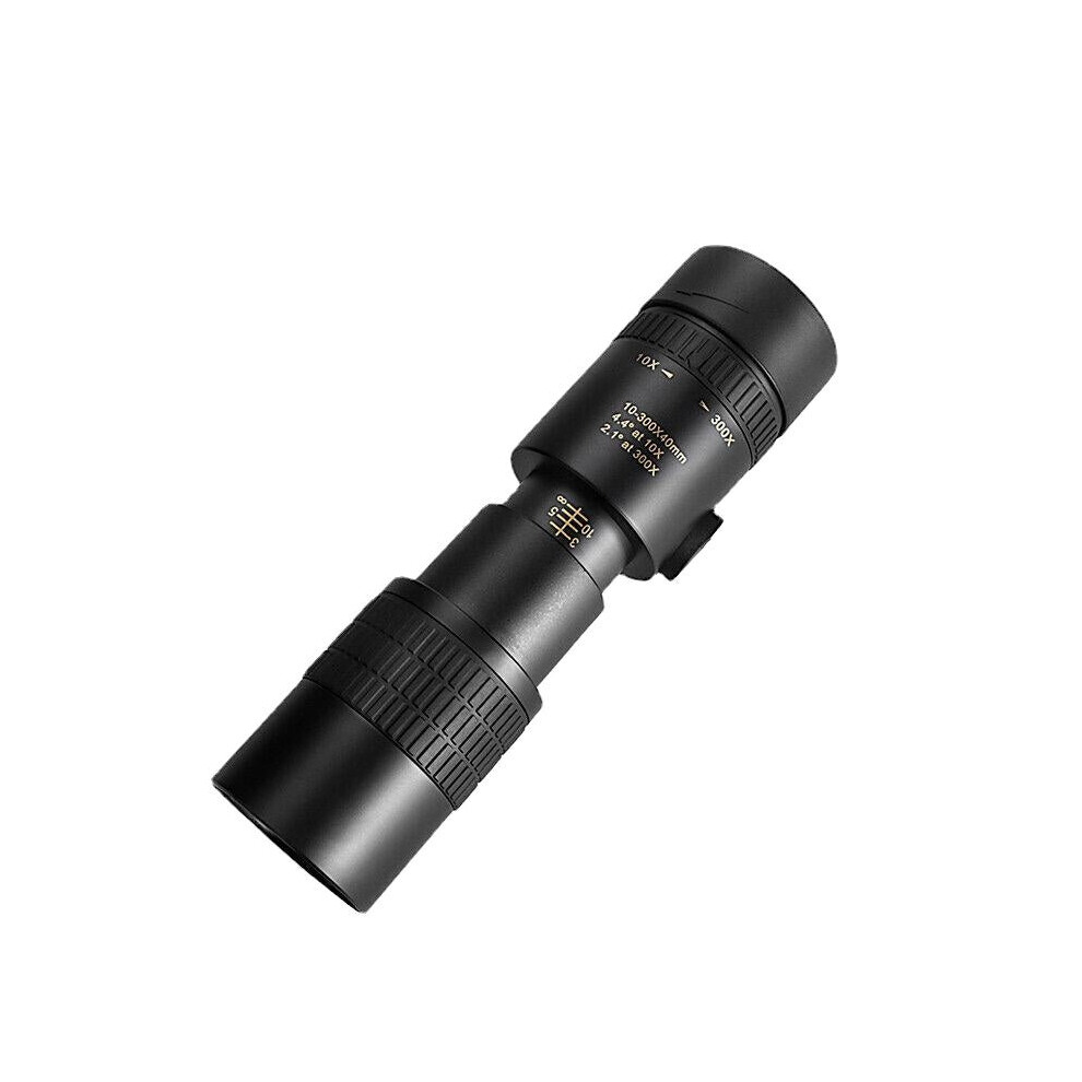 (A.Only One Telescope) Zoom Telescope Metal Professional HD Monocular Retractable Telescopic for Outdoor Camping Travel