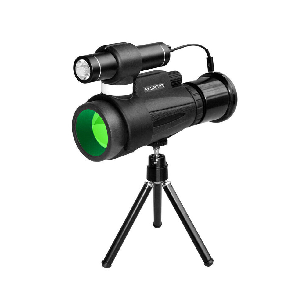HD Monocular 3-in-1 BAK4 Prism Waterproof Spotting Scope Infra-red Night Vision Outdoor Camping