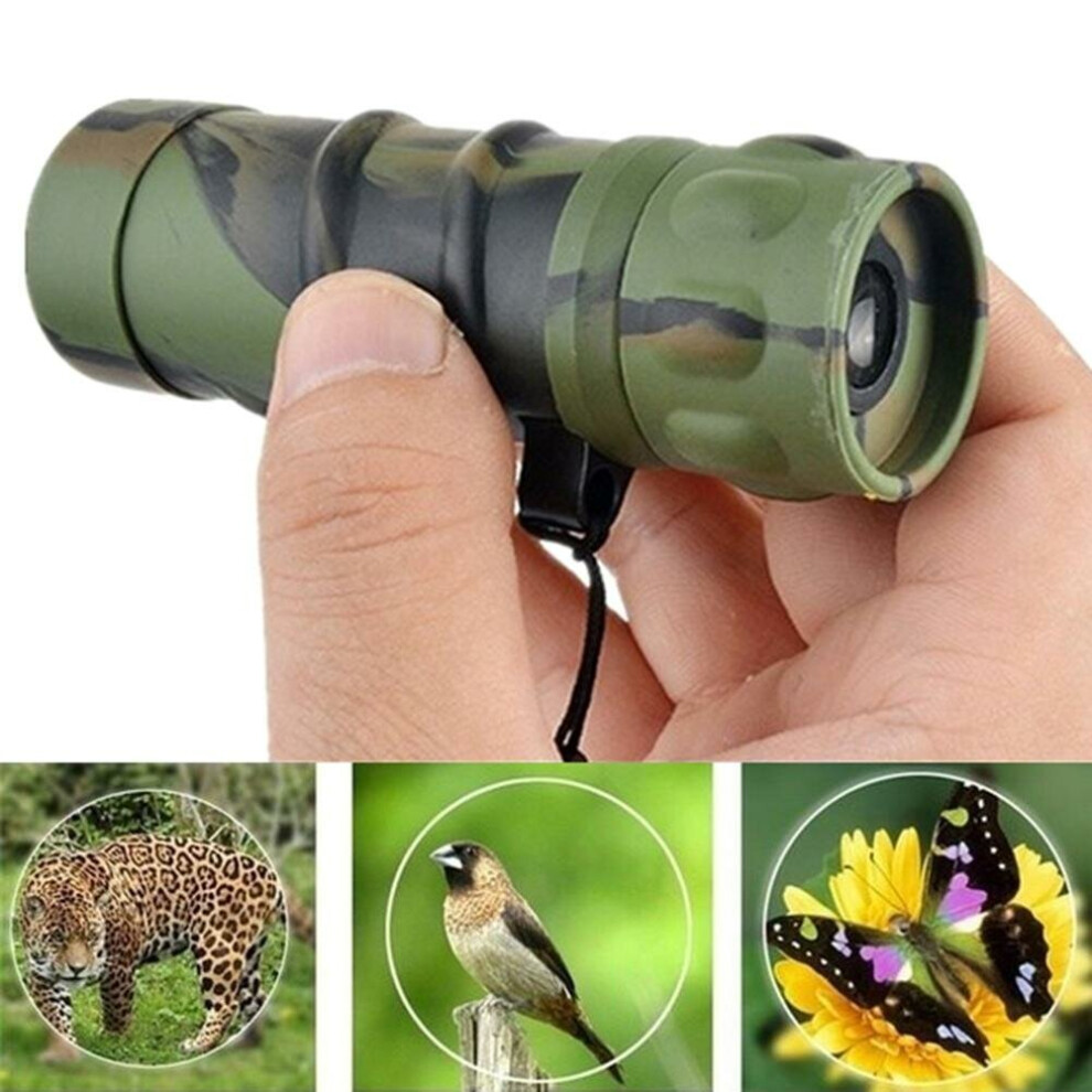 8x21 Portable Lightweight MonocularTravel Outdoor Camping Night Vision HD Optical Lens Monocular Telescope