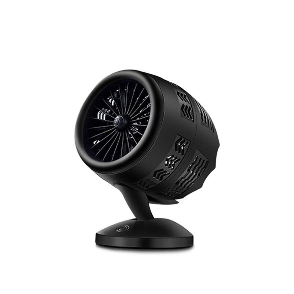 USB Creative Hawkeye Turbo Fan Mini Fan Double-blade Fan Air Cooler Two Speed Control Cooling Fan