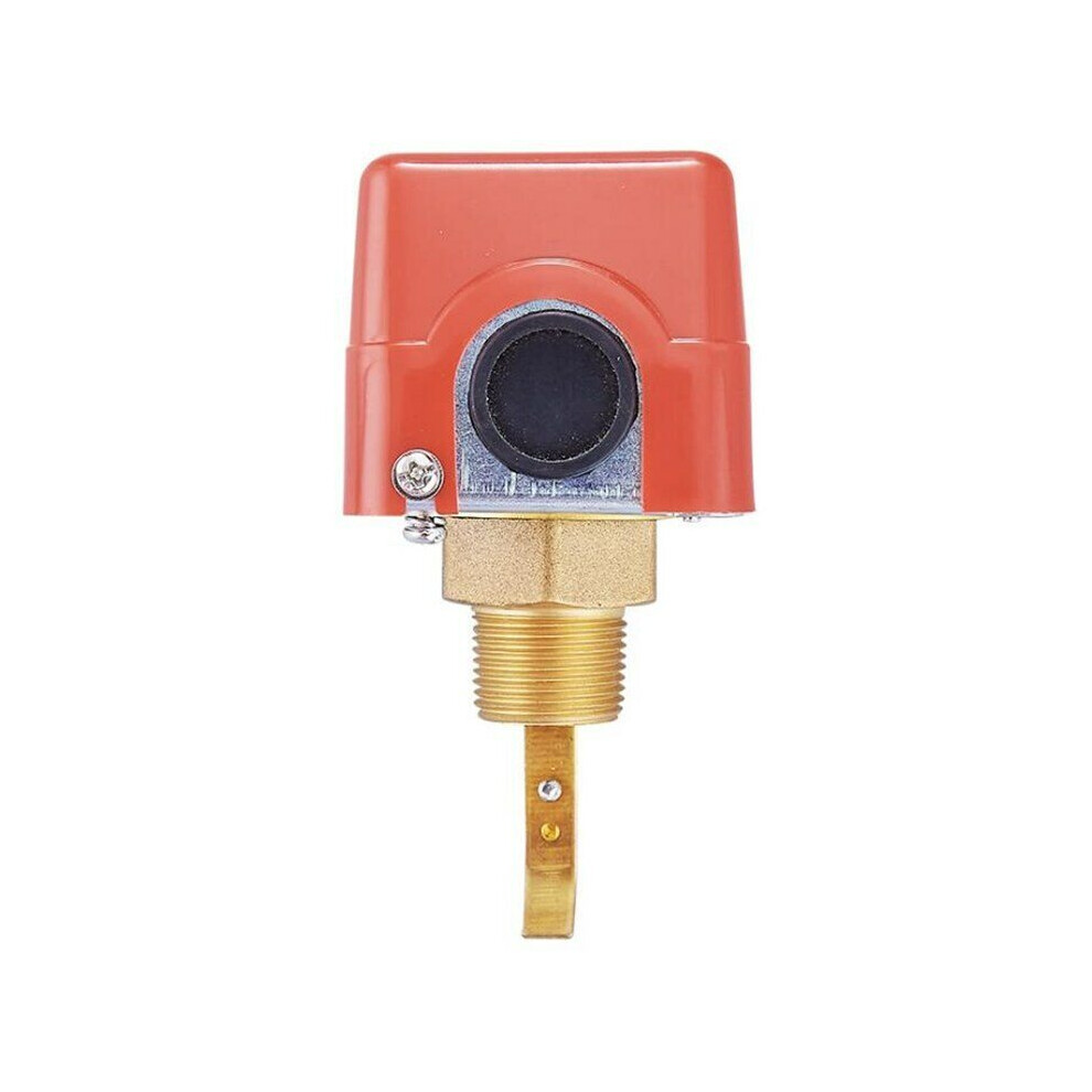 (1/2 Inch) 1/2" 3/4" 1" Brass Water Flow Switch HFS-25 20 15 Adjustable 220VAC 15A Liquid Water Flow Paddle Control