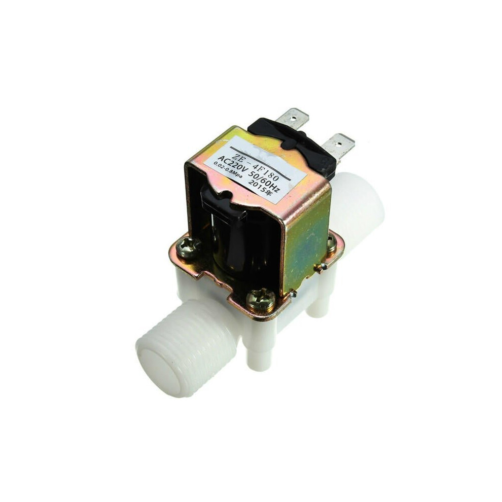 Electric Solenoid Valve AC220V 0.02- 0.8Mpa 1/2 Inch Inlet Normally Closed