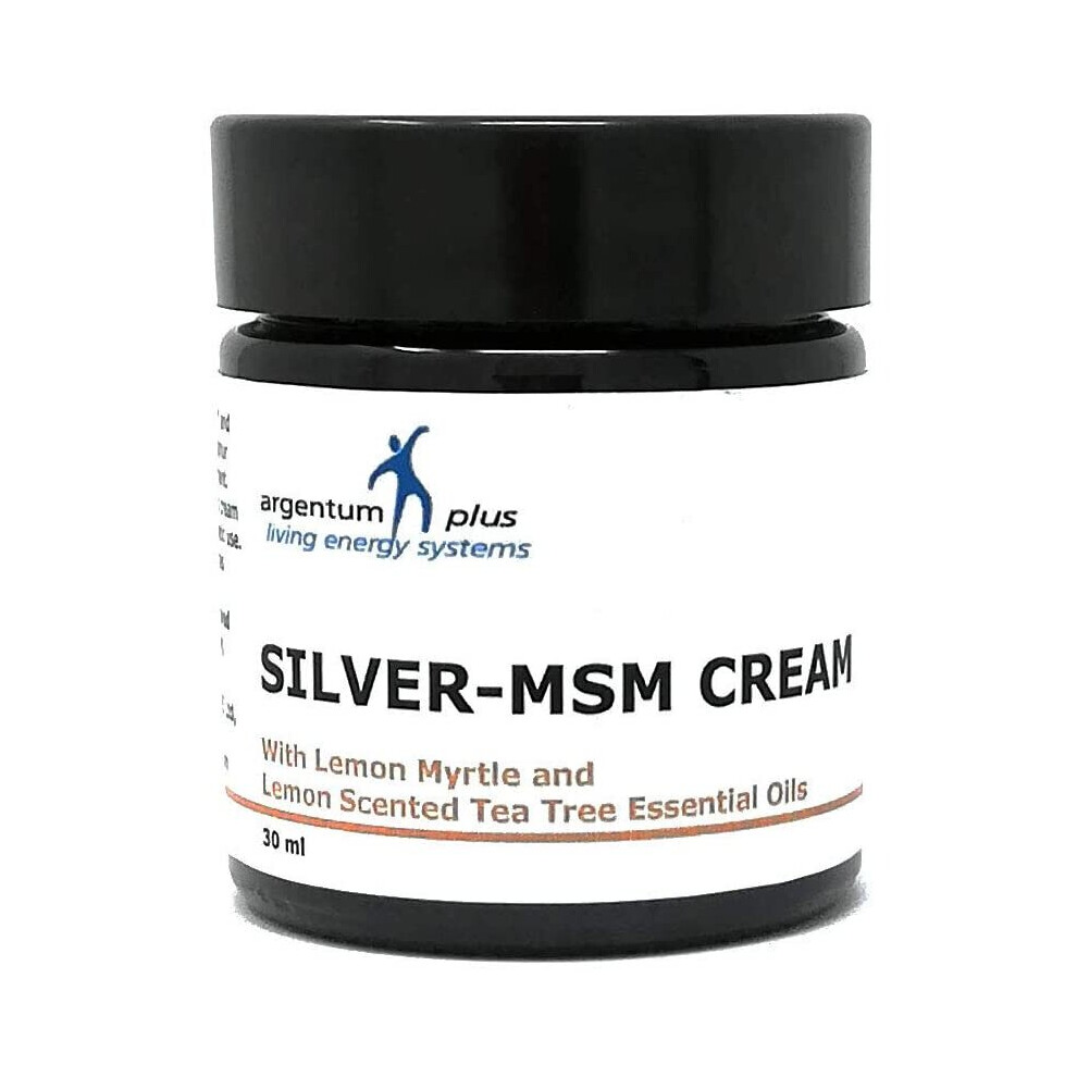Argentum Plus Silver/Cream -Msm With Lemon Myrtle And Lemon Scented Tea Tree - 30 Ml