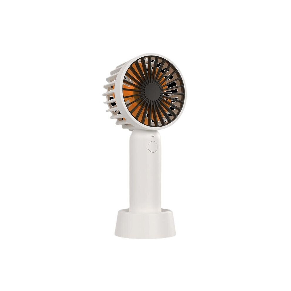 (1pc) 3-Speeds Portable Mini Handheld Fan Silent Comes With Base Outdoor USB Charging Fan From
