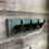 Selections Cast Iron and Slate Dog Tail Wall Hooks 3