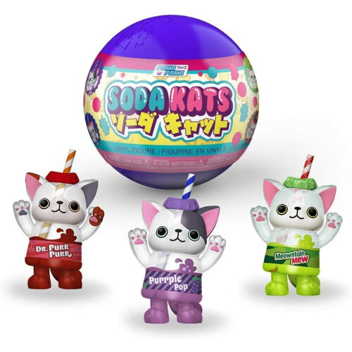 Funko Funko Paka Paka Soda Kats Capsule (Styles Vary)