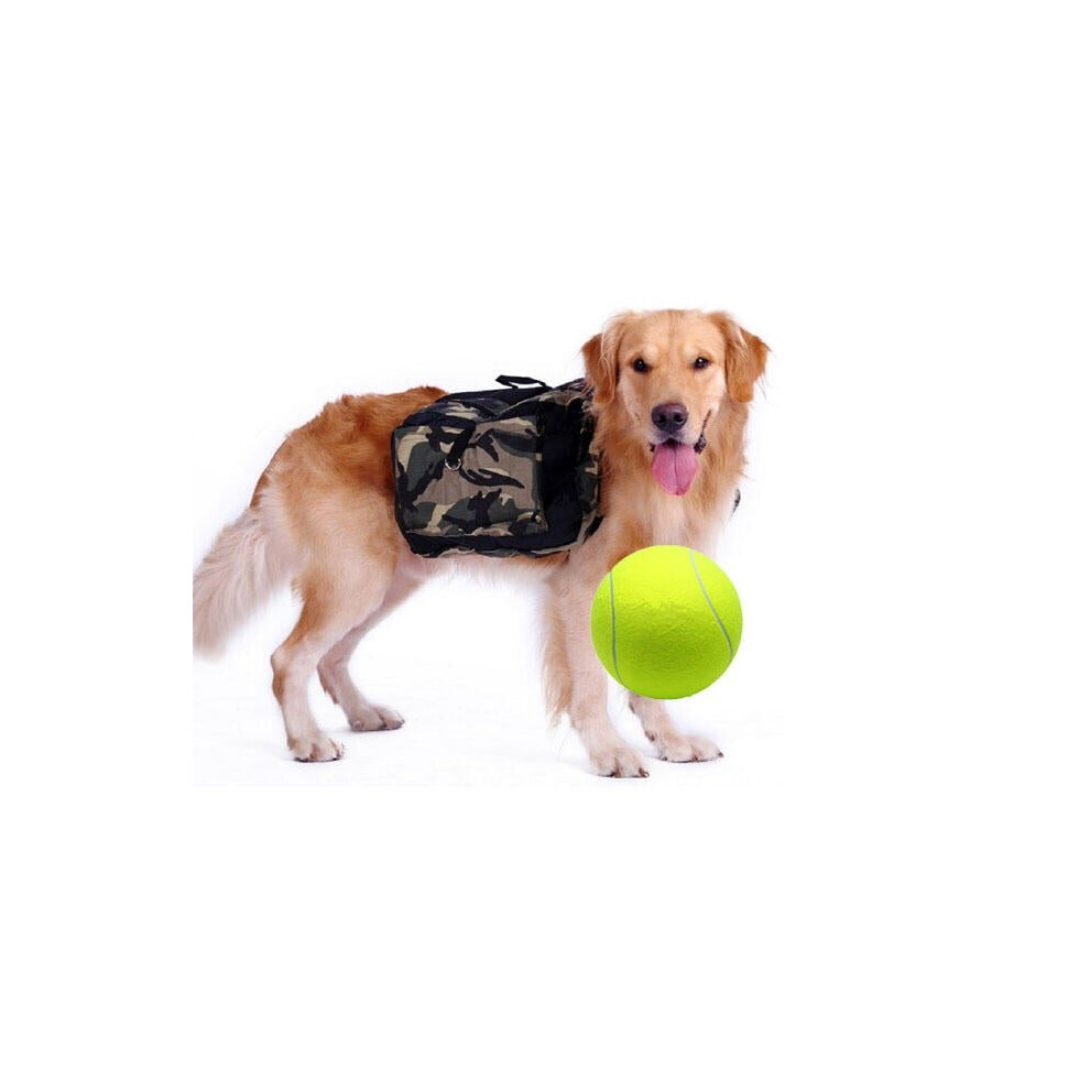 Tennis Ball Dog Toy Chewing Sport Outdoor Game Throw Run Fetch 24CM