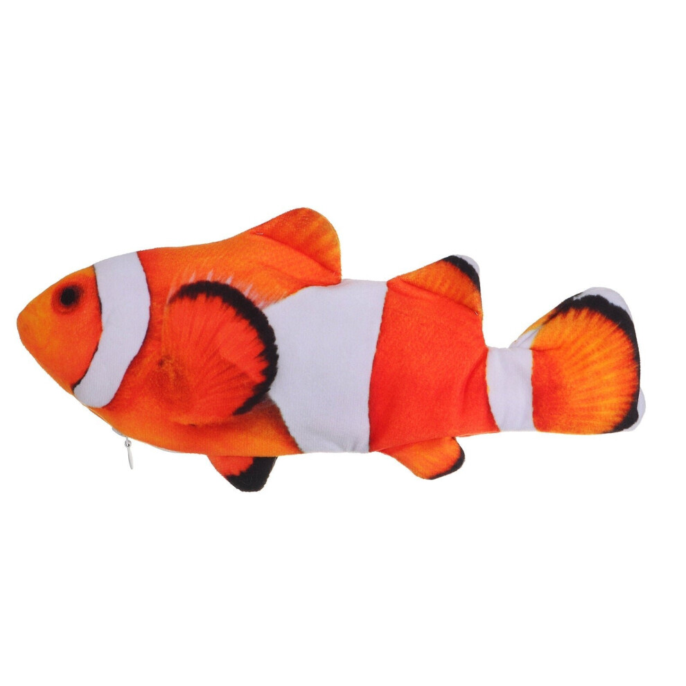 Fish toxic Wagging Fish Simulation Toy Fish with USB Charge Indoor Funny Interactive Pillow Fish