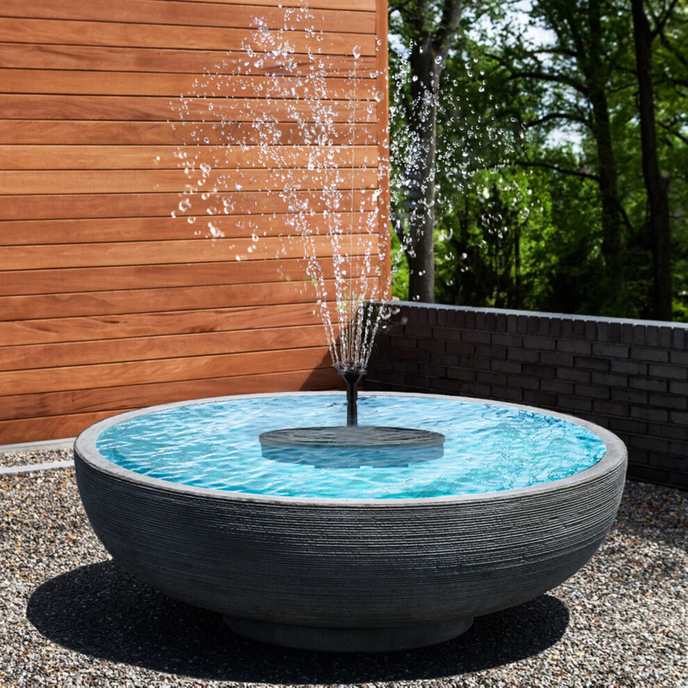 Hasaika Mini Solar Water Fountain Pool Pond Waterfall Fountain Garden Decoration