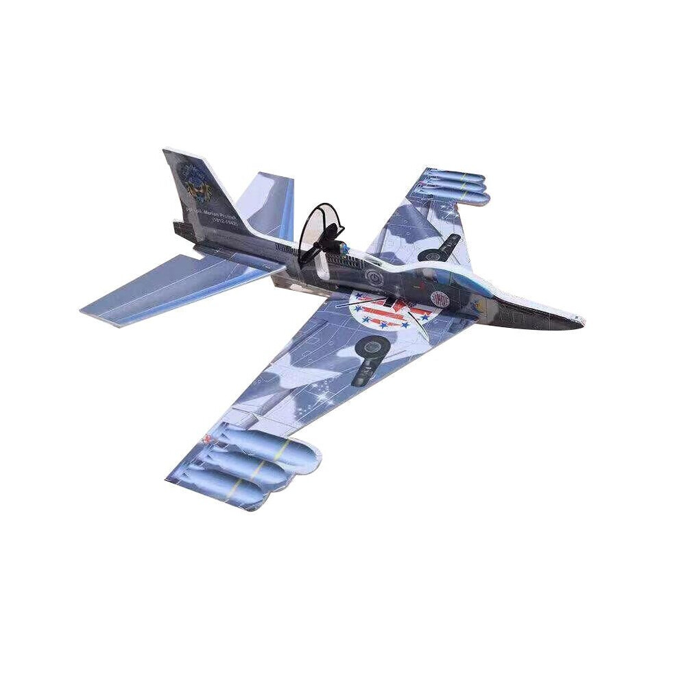 Electric EPP Foam Hand Throwing Aircraft USB Charging Rotary Plane Model Toy