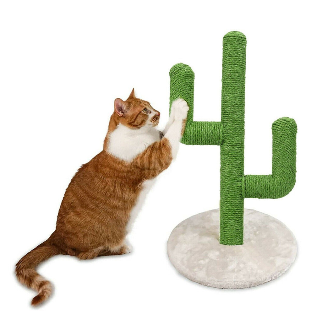 Pet Cat Tree Toys PVC Durable Cats Climbing Tree Cat Toy with Ball Scratcher Posts