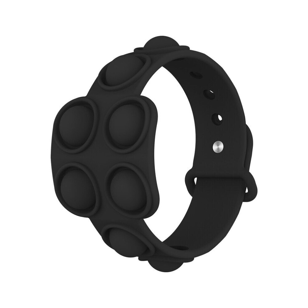 Photos - Educational Toy GreenZech Bracelet Keychain Press Puzzle Decompression Finger Bubble Music Silicone Toys Desktop Educational Fidget