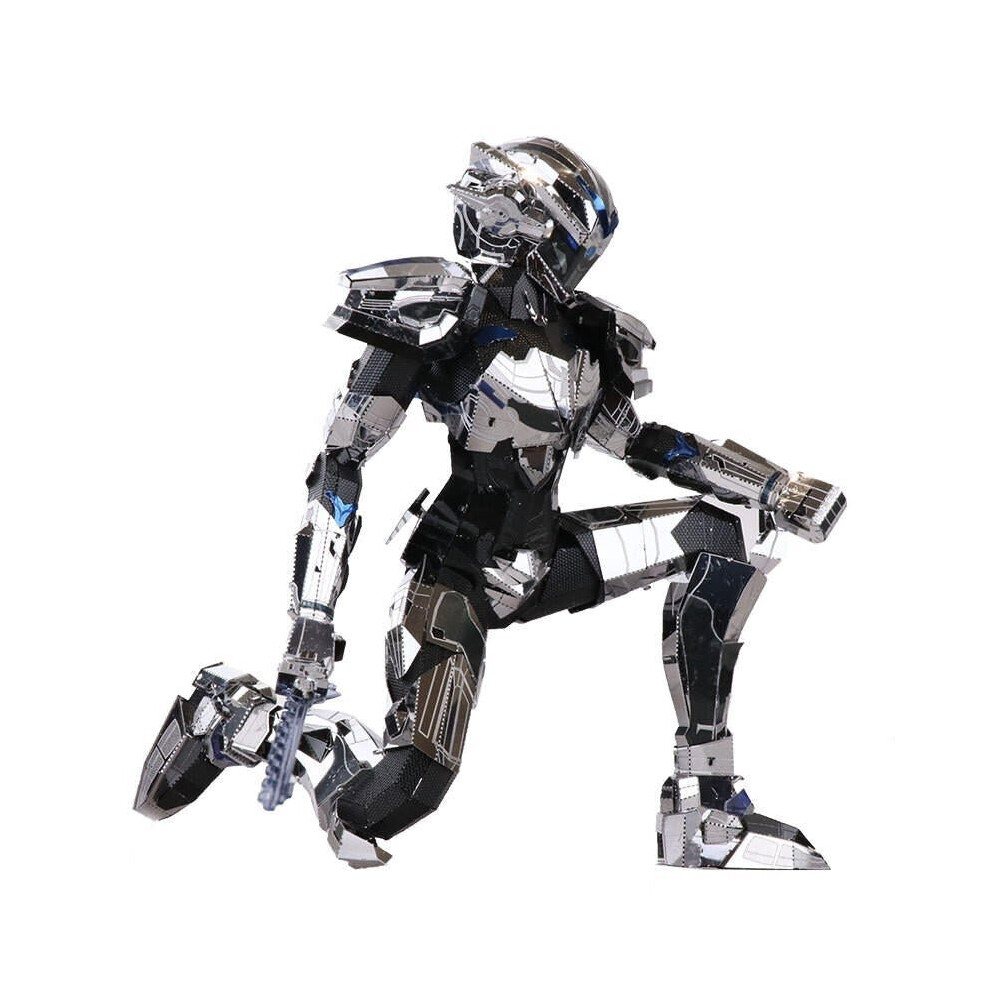 DIY Puzzle 3D Metal Robot Model Building 165*100*120mm Nano Core Bader For Kids Gift Toys