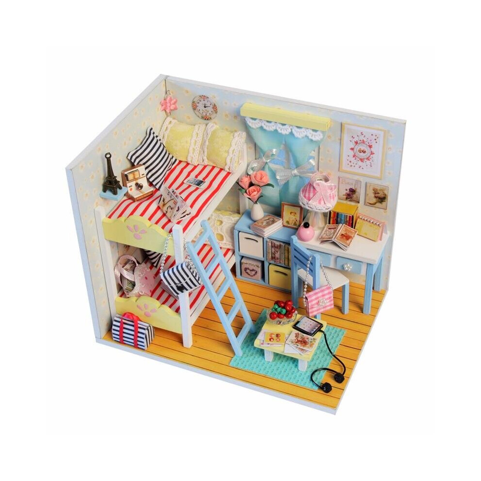 Wood Children's Memories With LED+Furniture+Cover