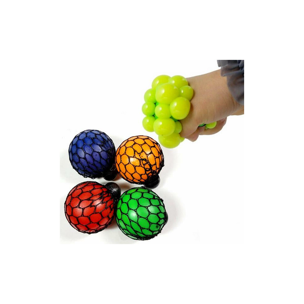 4PCS Vent Grape Ball Stress Relief Squeeze Toy