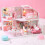 DIY Wooden Miniature Dollhouse Kit 11